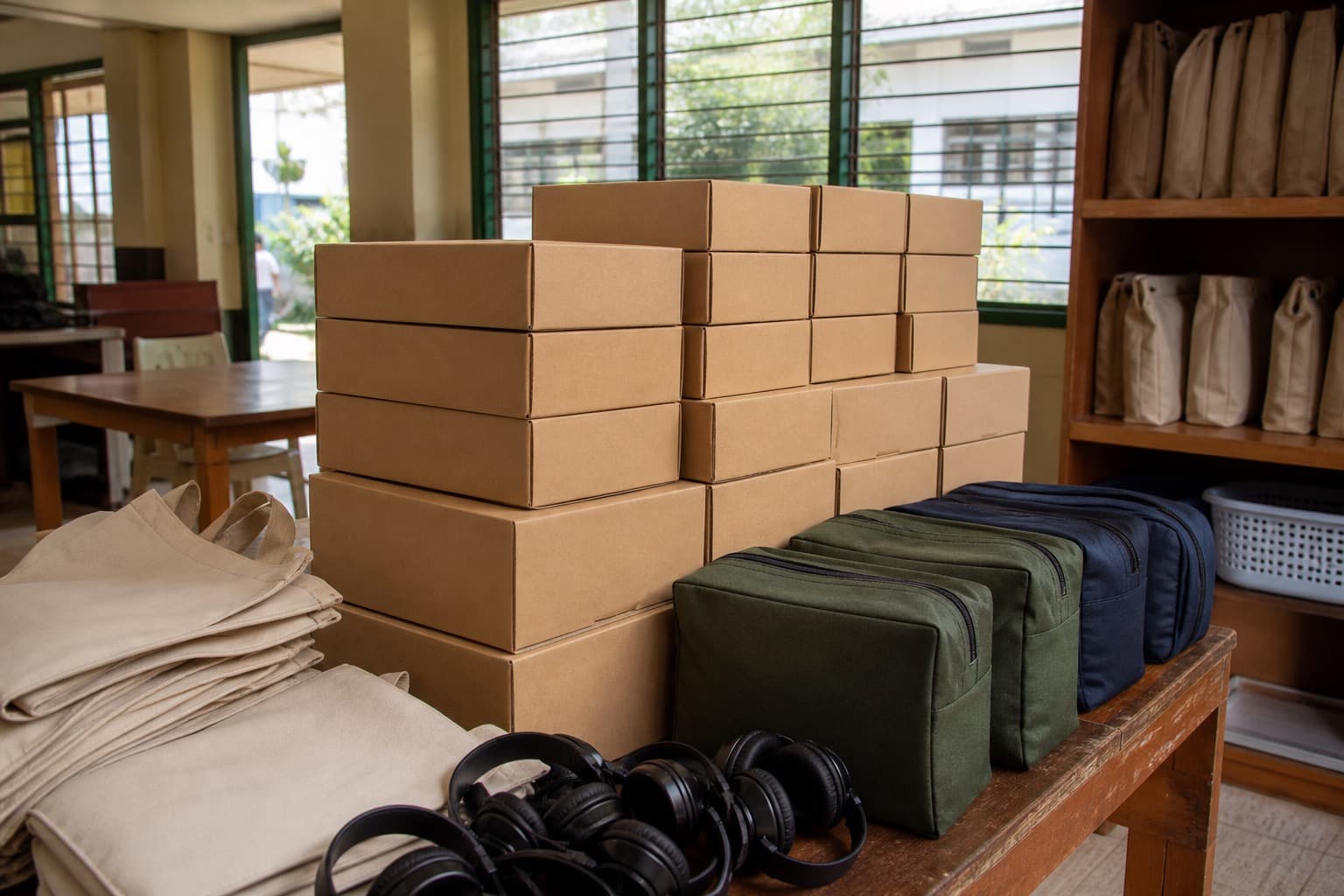 Classroom kit handoff