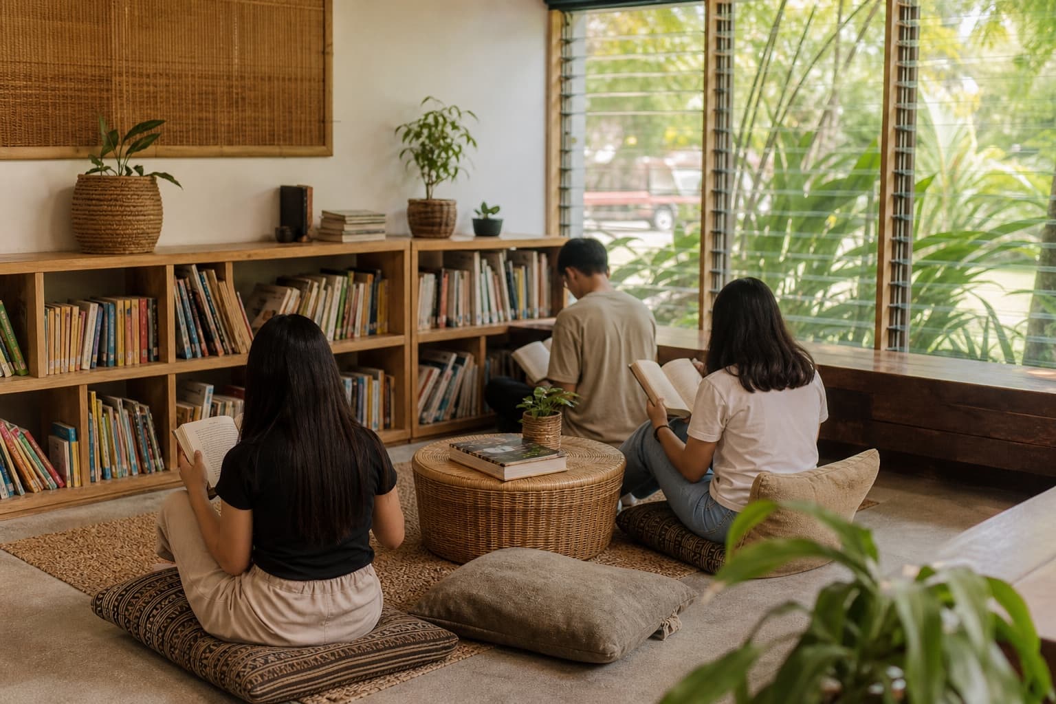 Project Basa — Reading Corners for Future Teachers project photograph